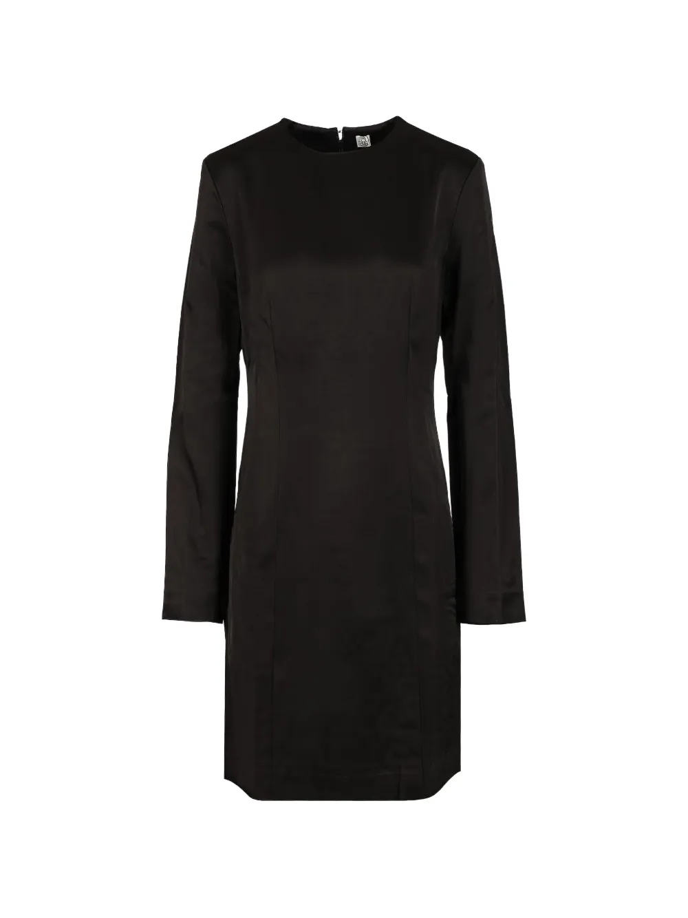 TOTEME long-sleeve dress - Schwarz