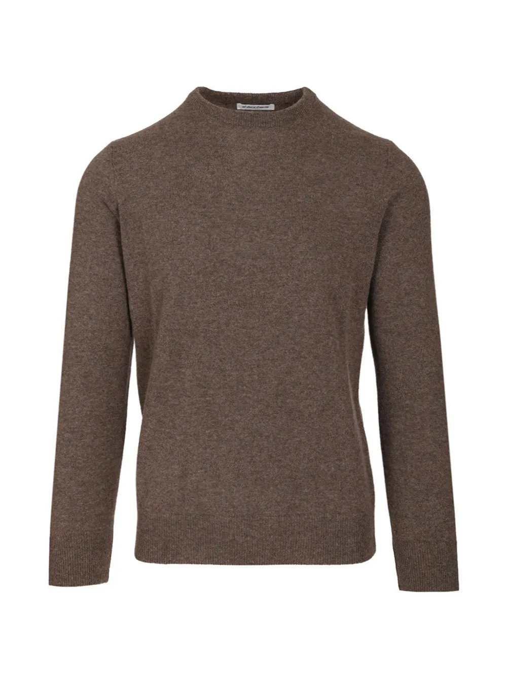 Al Duca D’Aosta 1902 ribbed-trim cashmere sweater - Braun
