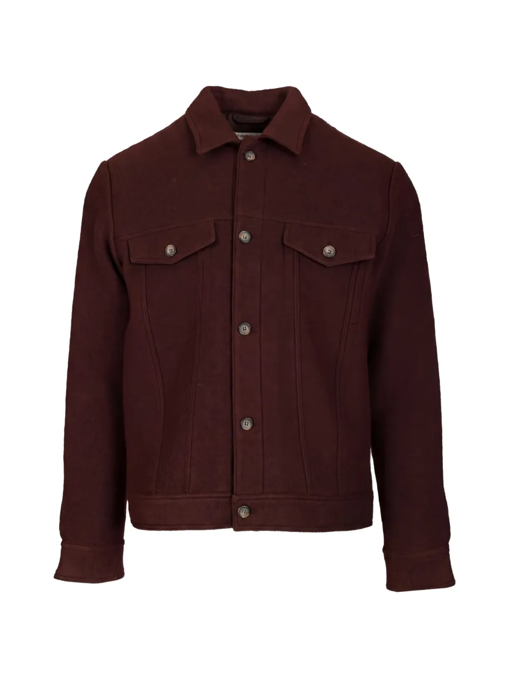 Al Duca D’Aosta 1902 button-up flap-pocket jacket - Red