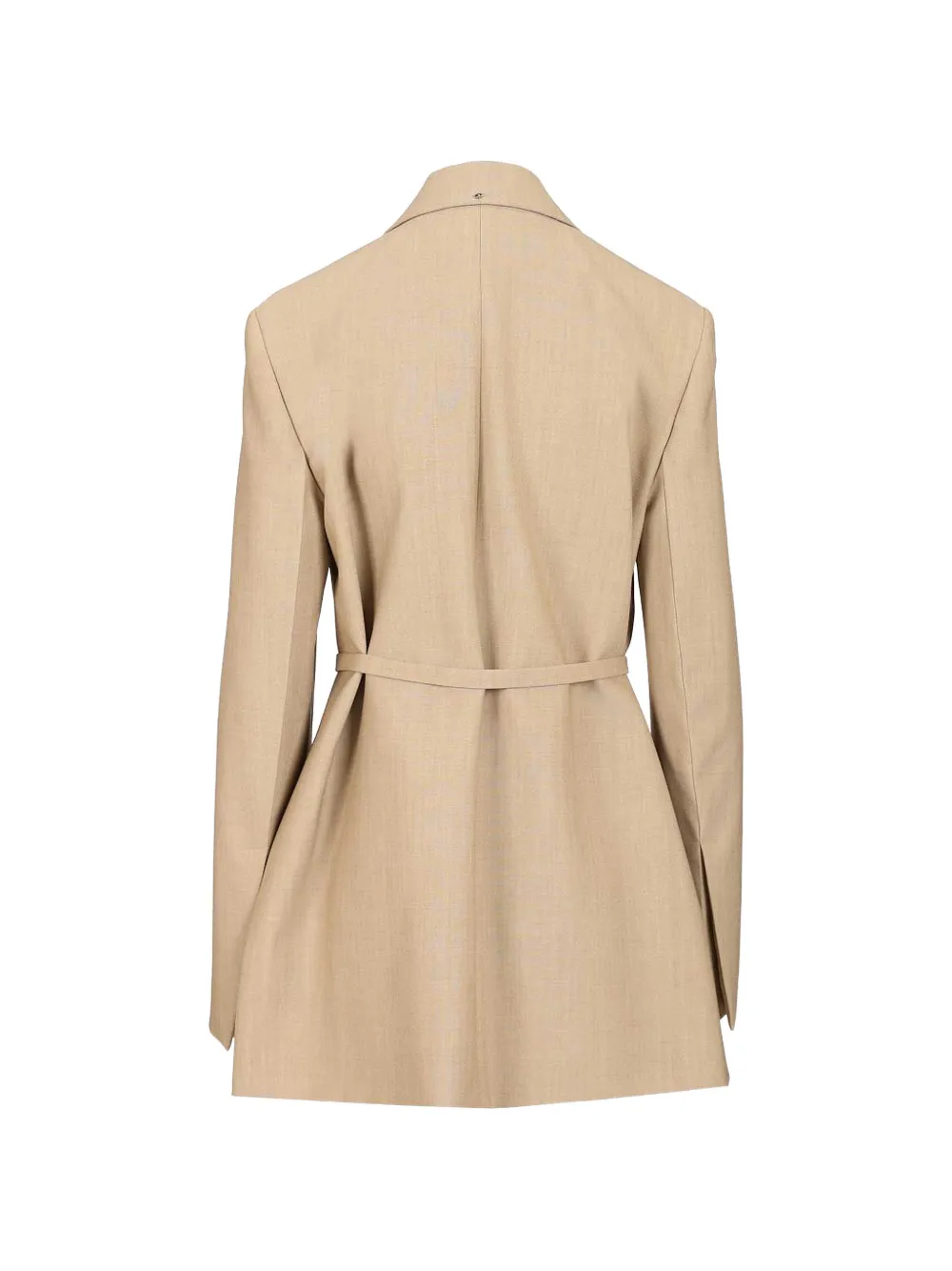 Sportmax Blazer met dubbele rij knopen Beige