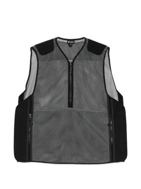 Goldwin mesh-panelled gilet