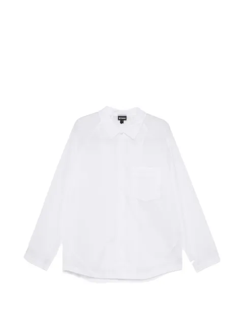 Goldwin raglan-sleeve chest-pocket shirt