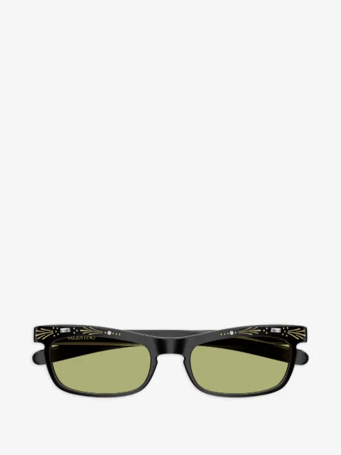 VALENTINO GARAVANI EYEWEAR Óculos de sol VLogo com aplicação de cristal