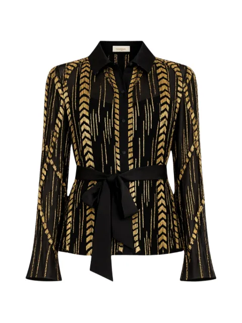 Temperley London camisa Viola