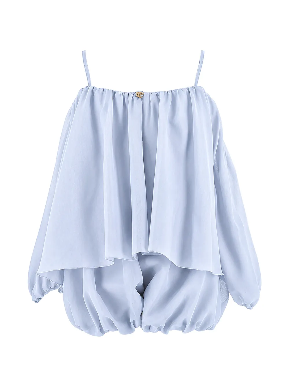 Pinko Kids Love Birds trainingspak met ruches Blauw