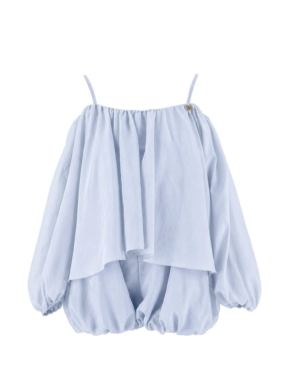 Pinko Kids Love Birds ruffled tracksuit - Blu