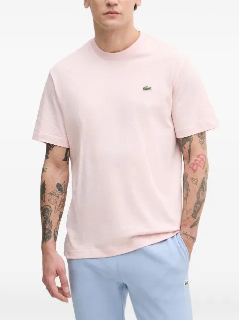 Lacoste camiseta con parche del logo