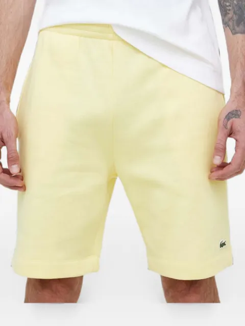 Lacoste logo-patch shorts