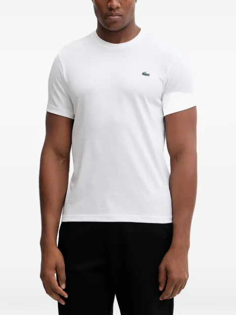 Lacoste logo-patch performance T-shirt
