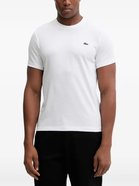 Lacoste logo-patch performance T-shirt