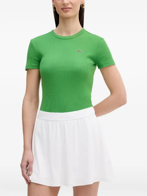 Lacoste logo-patch T-shirt