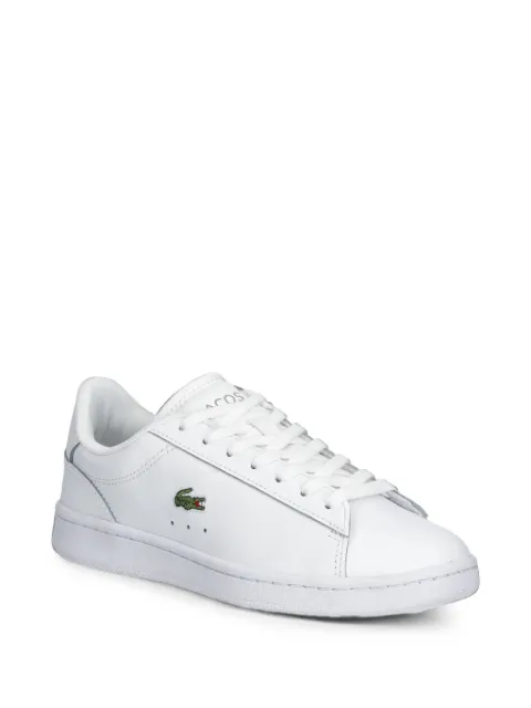 Lacoste Kids 카나비 로고 패치 스니커즈