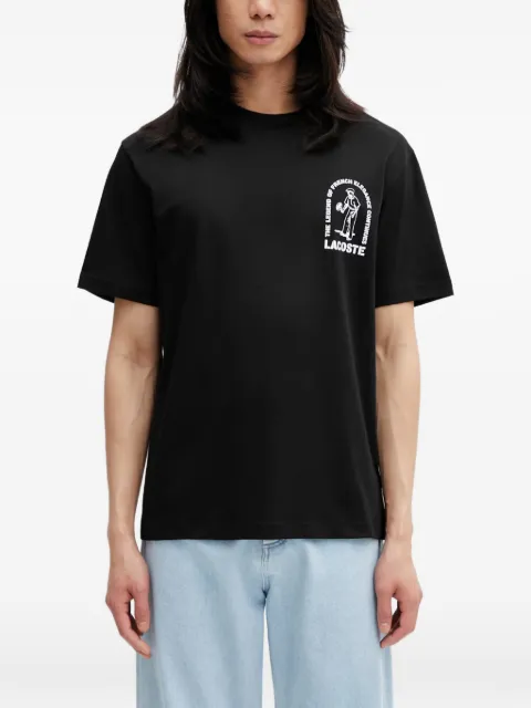 Lacoste print-detail T-shirt