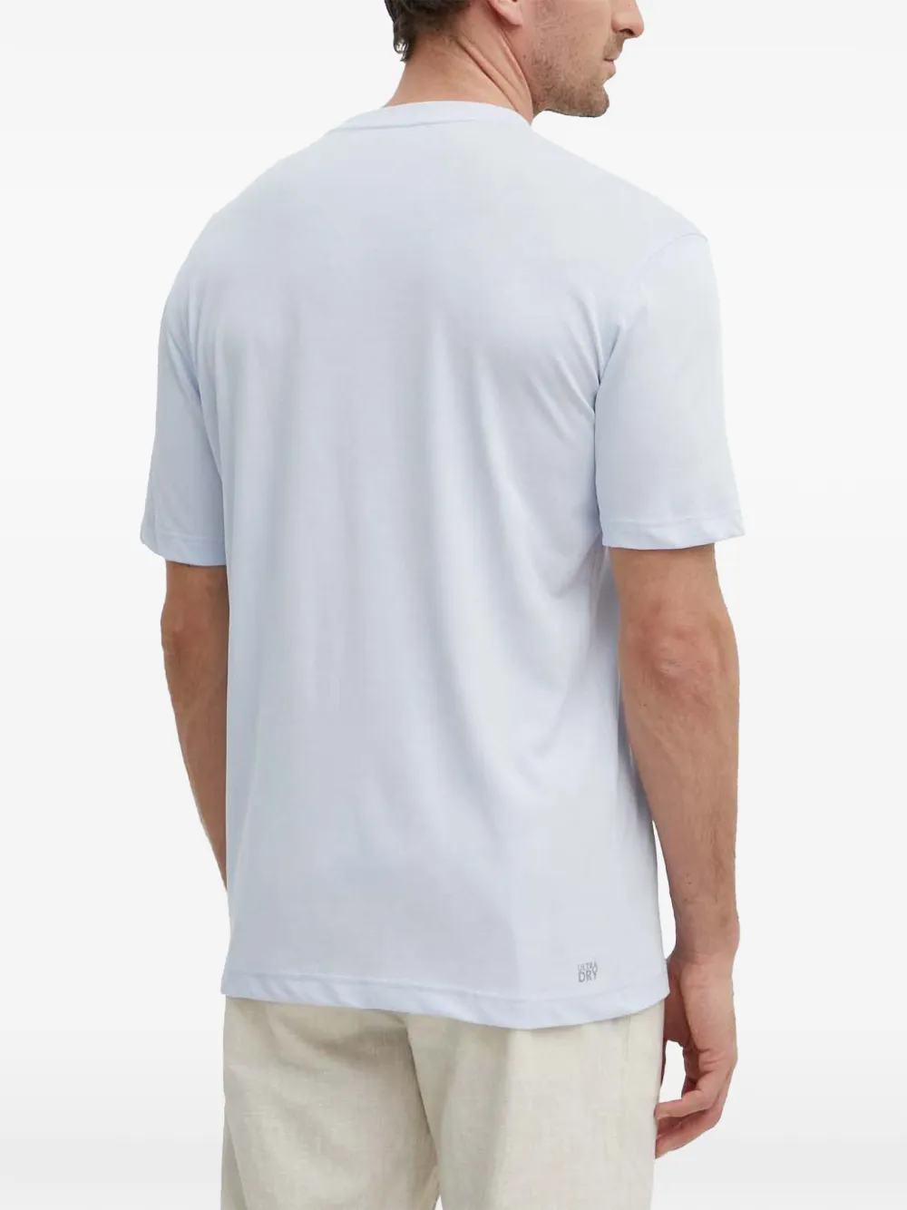 Lacoste T-shirt met logopatch Blauw