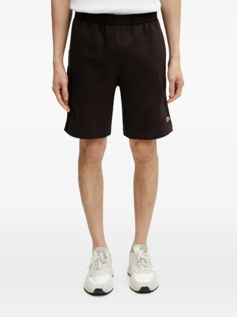 Lacoste short taille élastiqu à patch logo