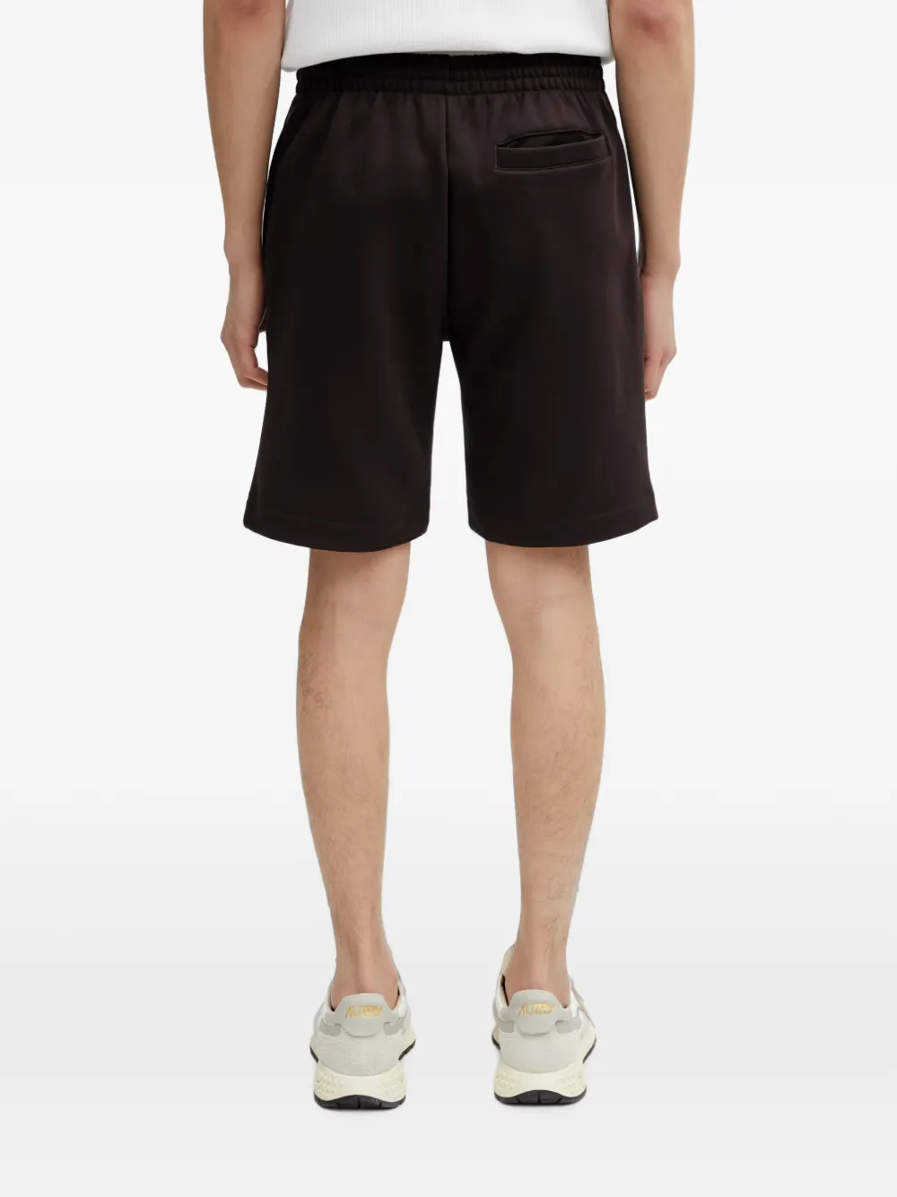 Lacoste Shorts met logopatch Bruin