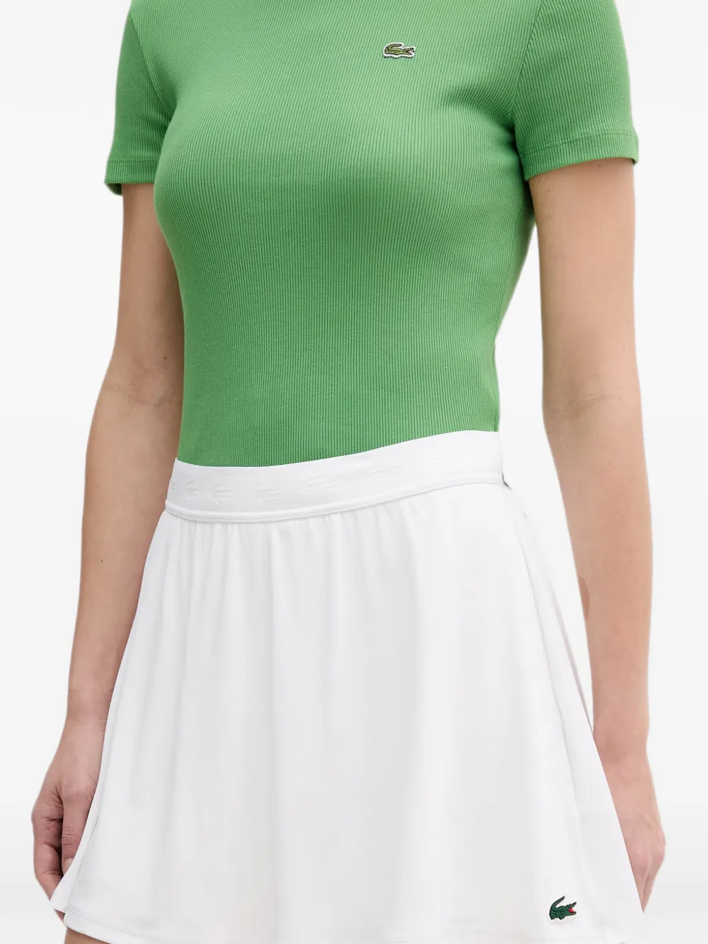 Lacoste Rok met A-lijn Wit