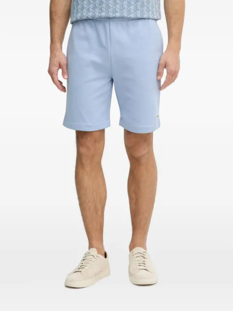 Lacoste logo-patch track shorts