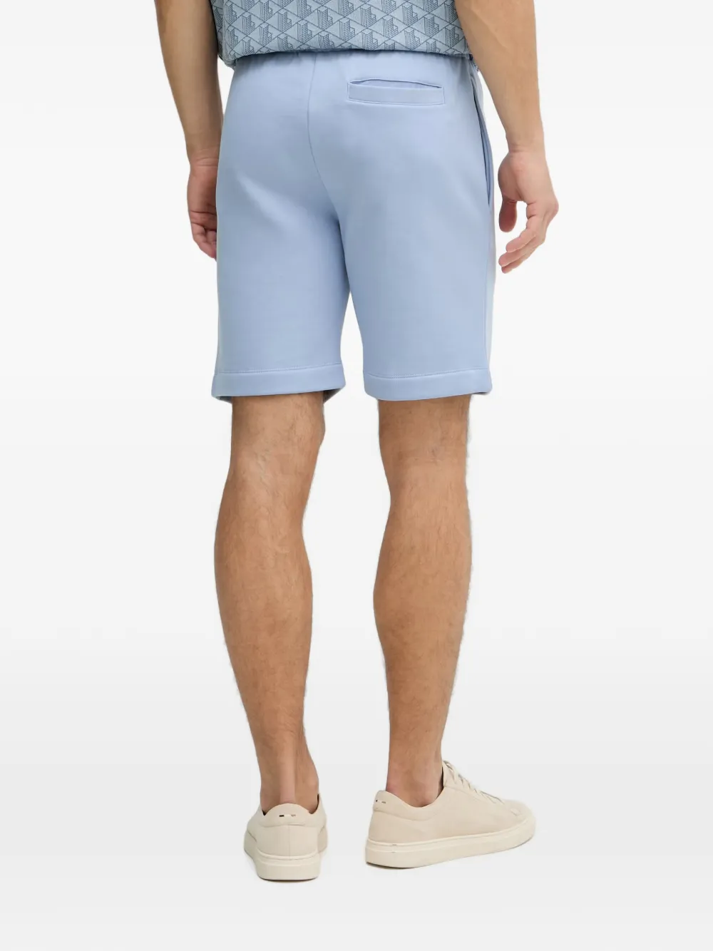 Lacoste Trainingsshorts met logopatch Blauw
