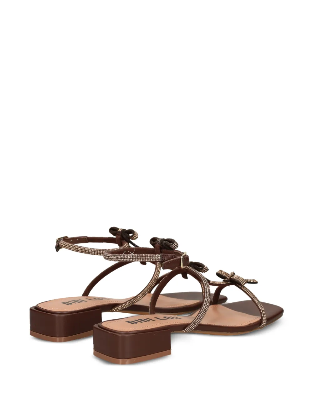 Bibi Lou Poline crystal-embellished sandals Bruin