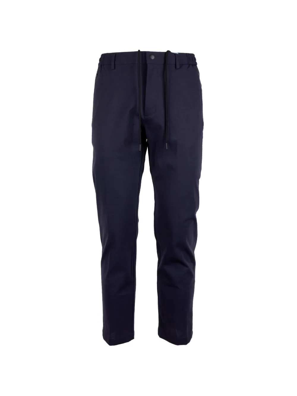 People Of Shibuya drawstring straight-leg trousers - Blu