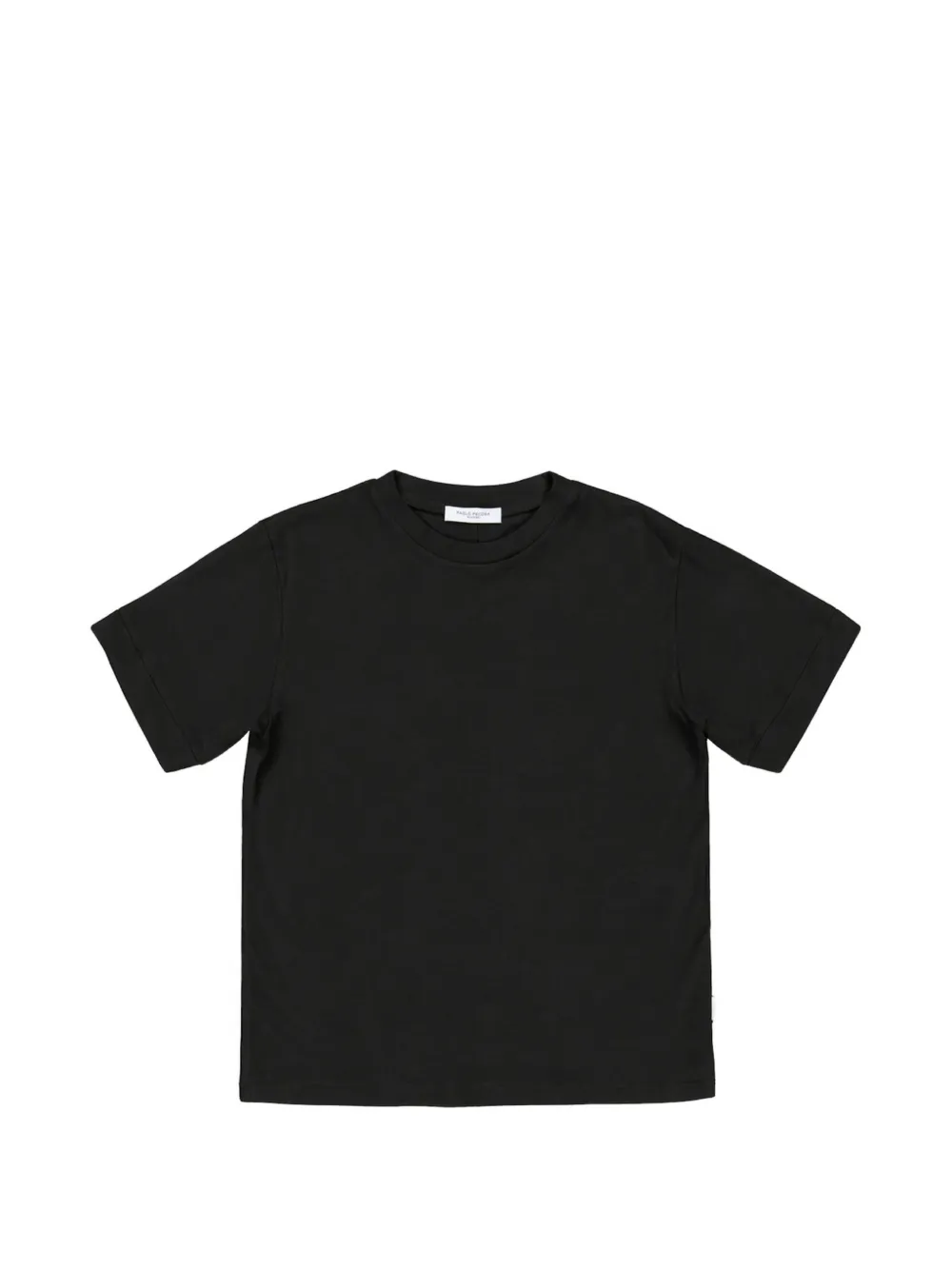 Paolo Pecora Kids seam-detail T-shirt - Nero