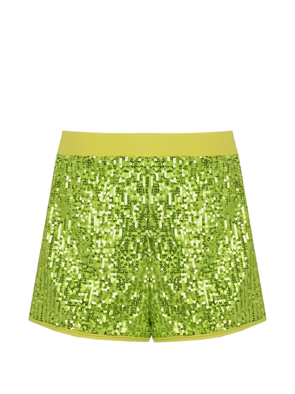 4GIVENESS sequin-embellished shorts - Verde