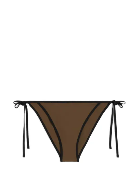TOTEME stripe tie bikini bottoms