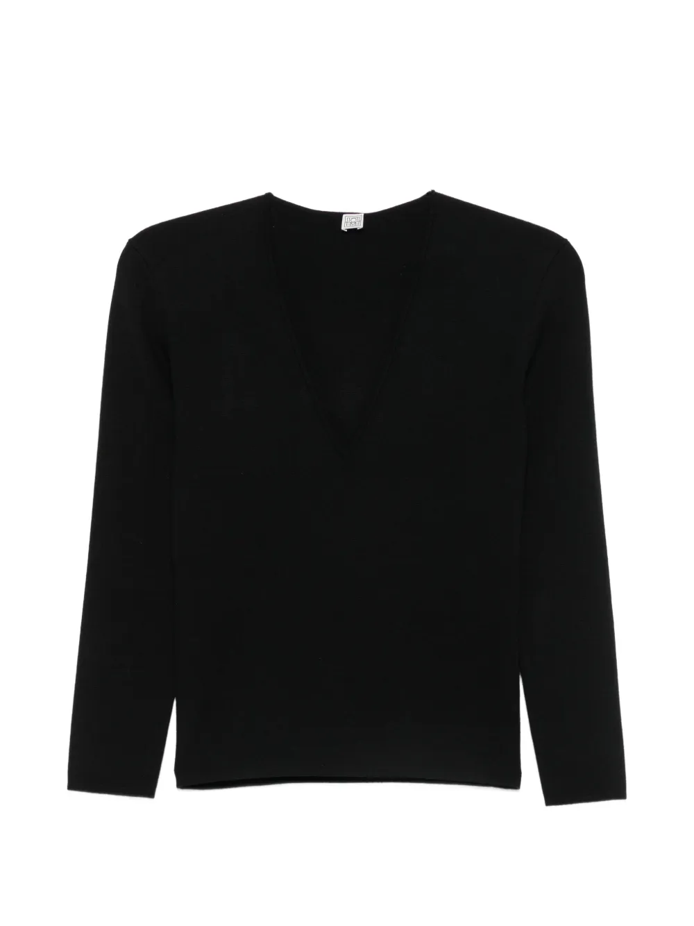 TOTEME V-neck sweater - Schwarz