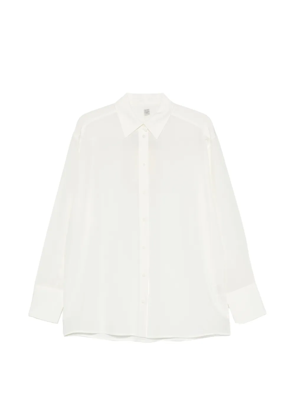 TOTEME silk crepe shirt - Schwarz