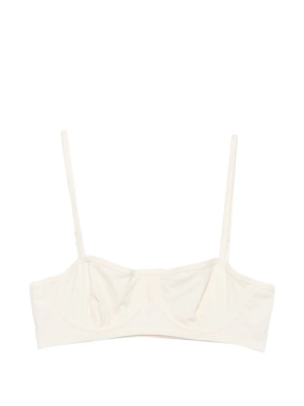 TOTEME adjustable-strap bikini top - Toni neutri