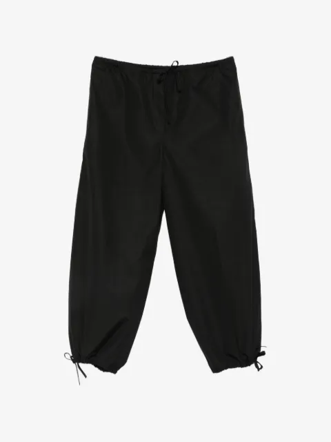 TOTEME drawstring-fastening trousers