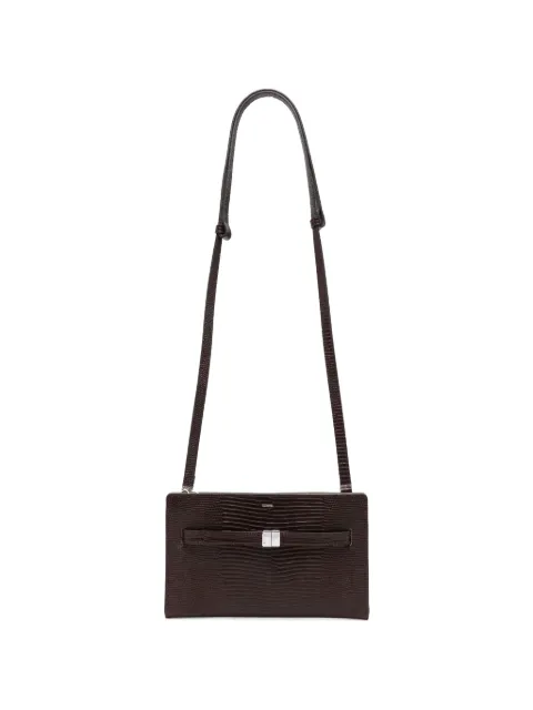 TOTEME bolsa crossbody con efecto de piel de lagarto