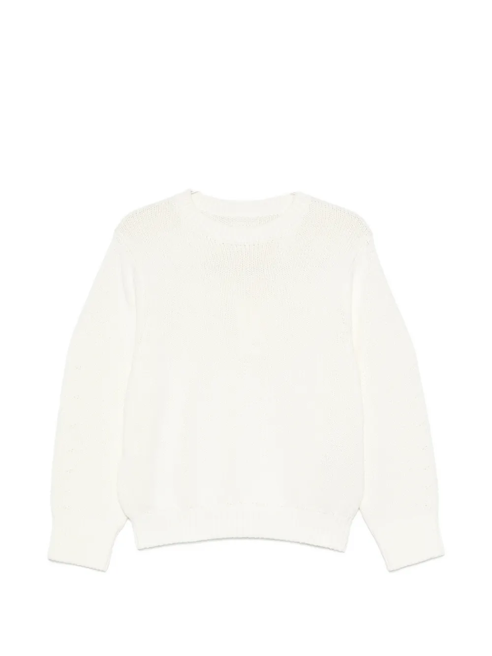 TOTEME oversized crew-neck sweater - Neutrals