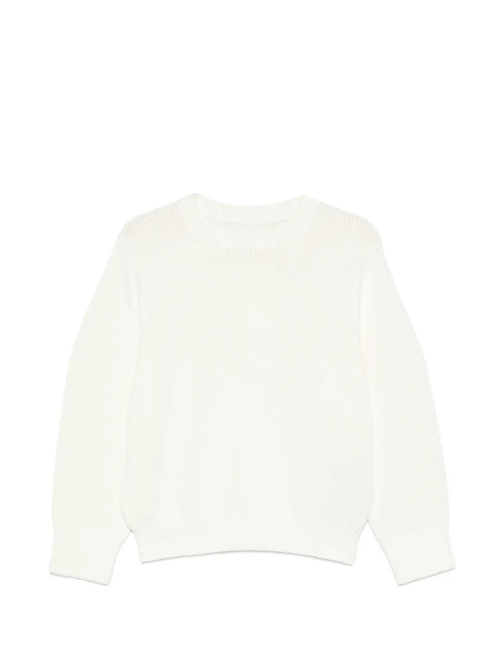 TOTEME oversized crew-neck sweater - Nude