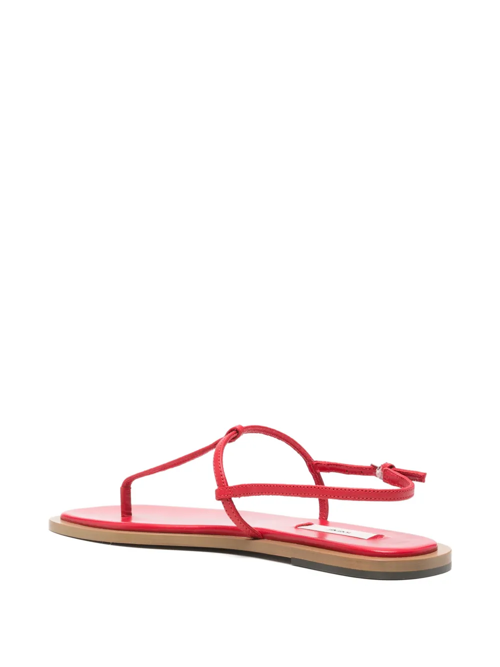 TOTEME T-strap sandals Rood