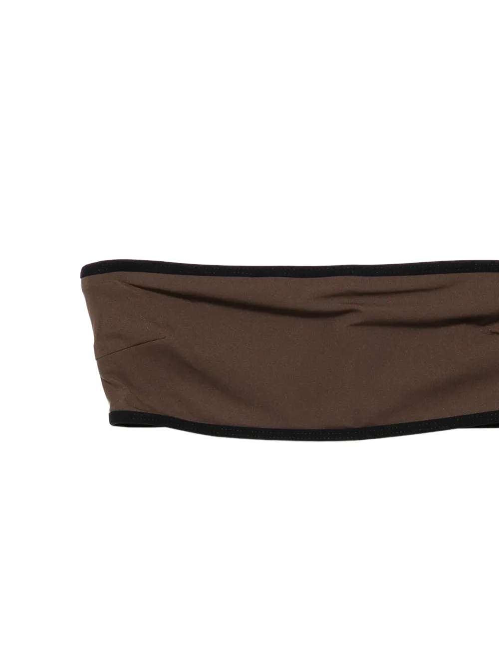TOTEME Bandeau bikinitop Bruin