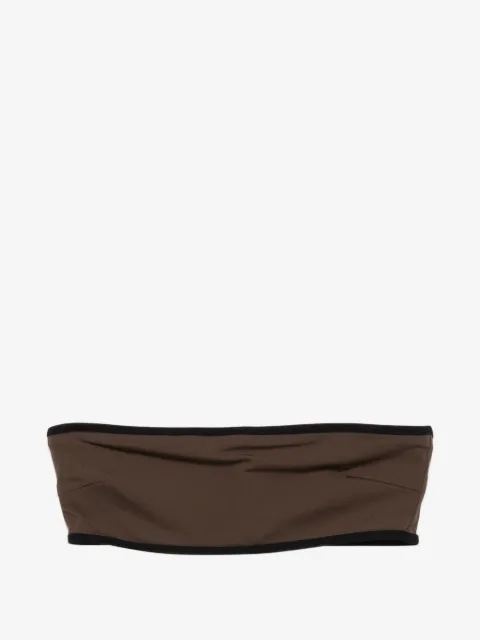 TOTEME contrast-trim bikini top