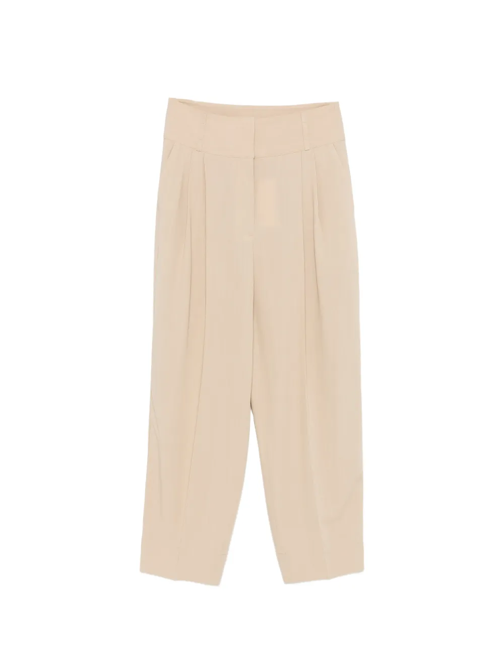 TOTEME draped balloon trousers - Nude