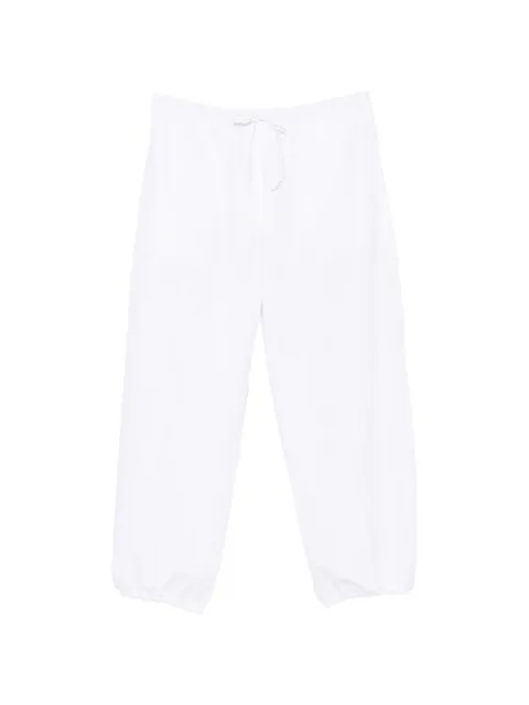 TOTEME drawstring-fastening trousers
