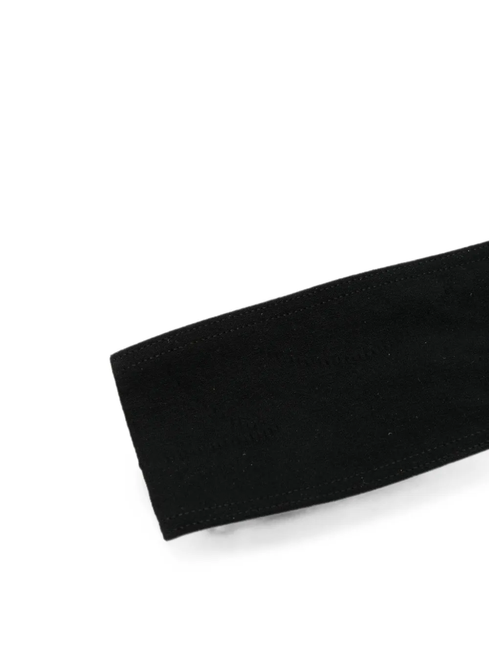 TOTEME Pointelle haarband met monogram Zwart