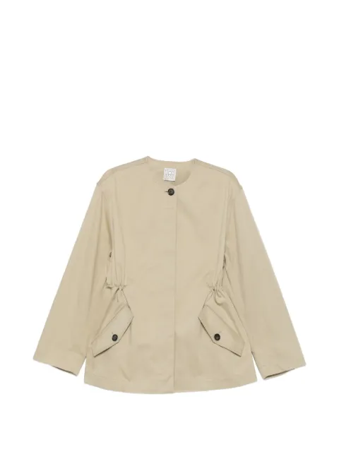 TOTEME veste à taille élastiquée en sergé de coton