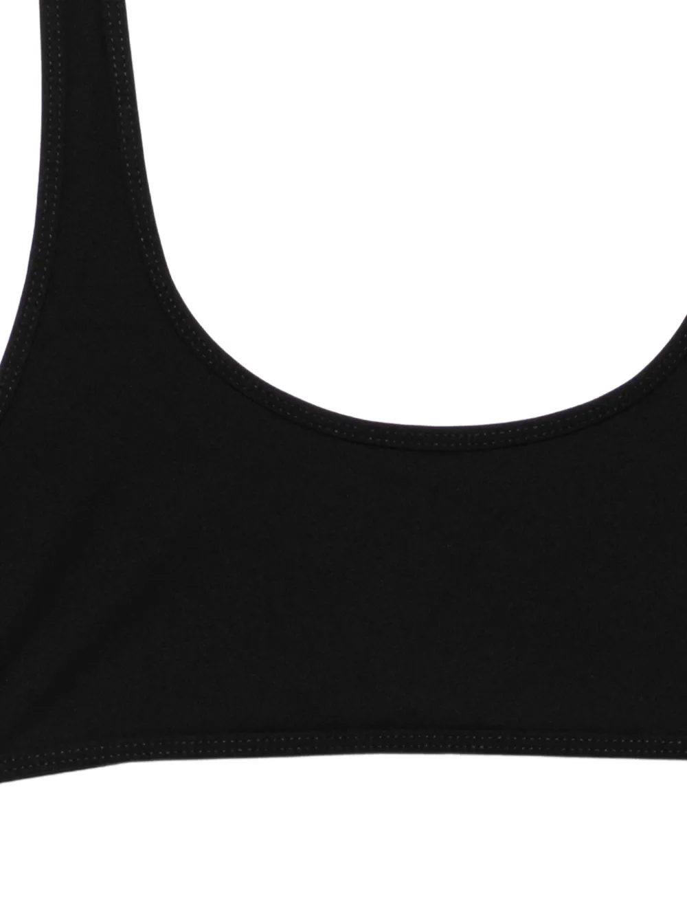 TOTEME Bikinitop met U-hals Zwart