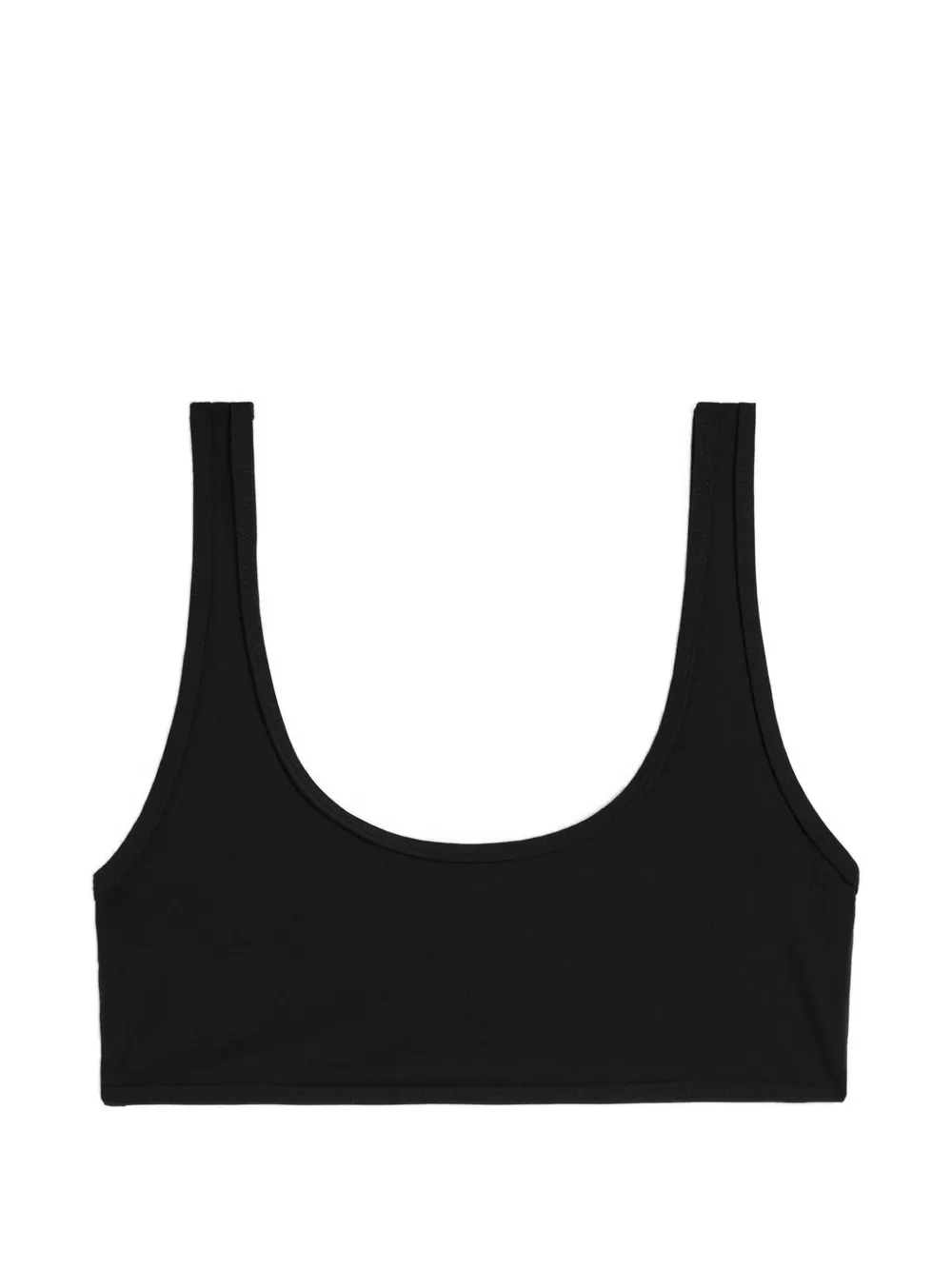 TOTEME U-neck bikini top - Nero