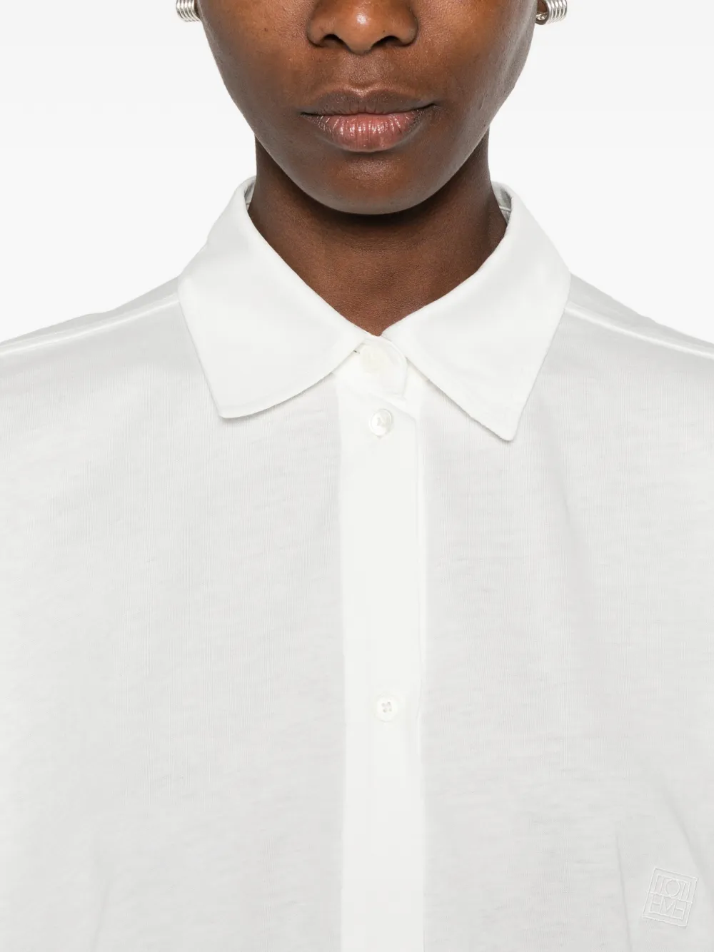 TOTEME Mouwloze midi-blousejurk Beige