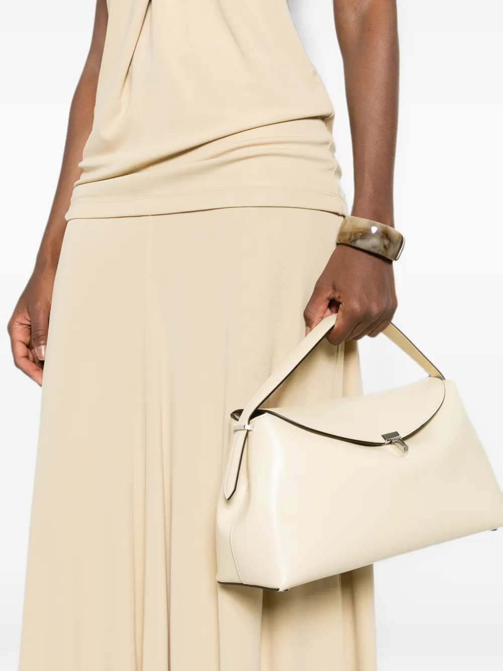 TOTEME T-Lock shopper Geel