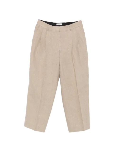 TOTEME pantalones de vestir con doble con pliegues