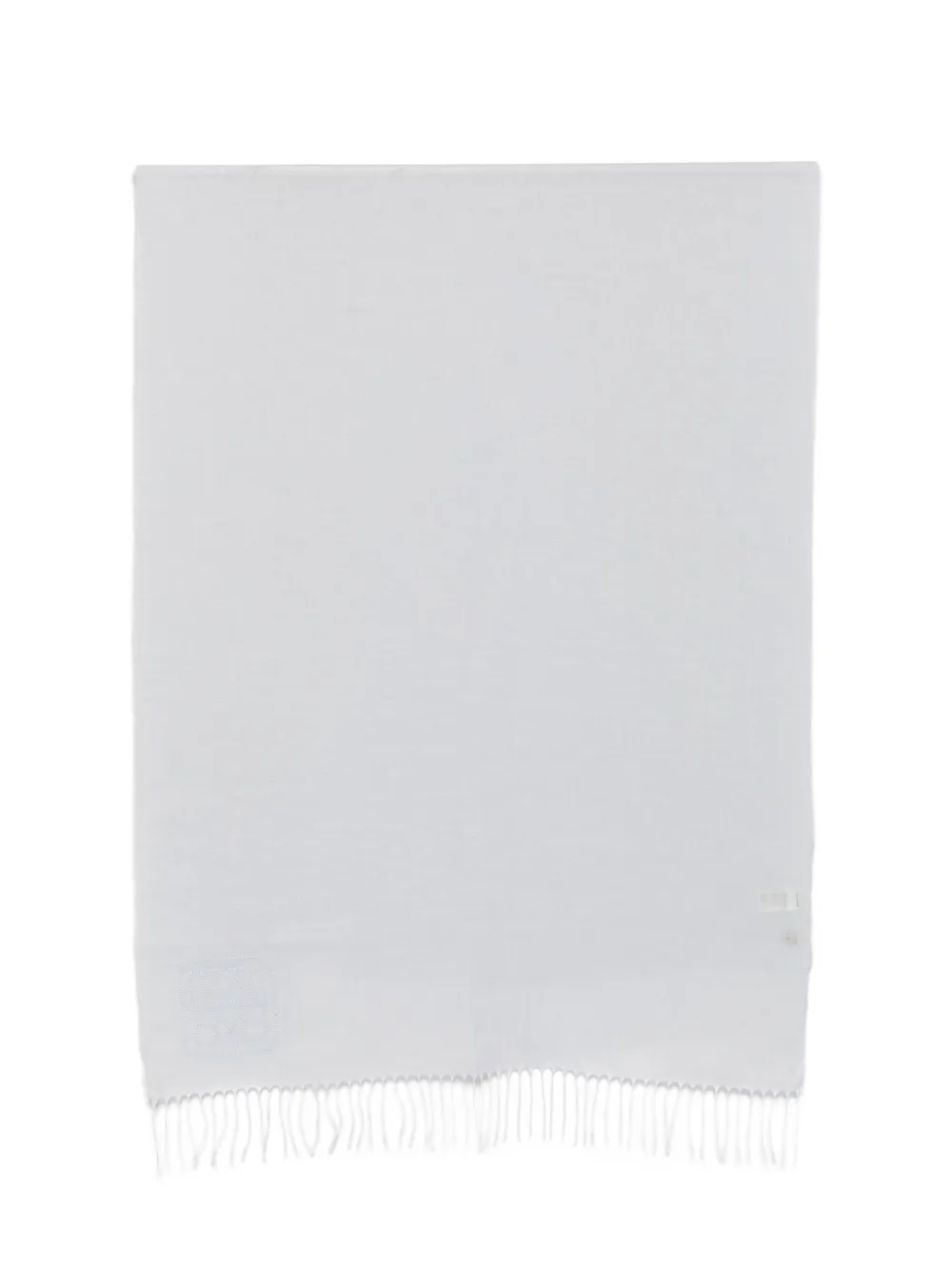 TOTEME fringed-edge linen sarong - Bianco