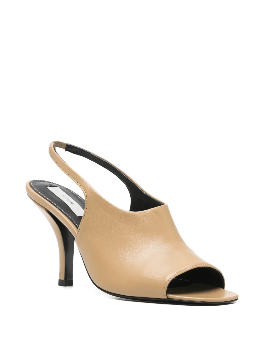 TOTEME slingback-strap sandals Beige