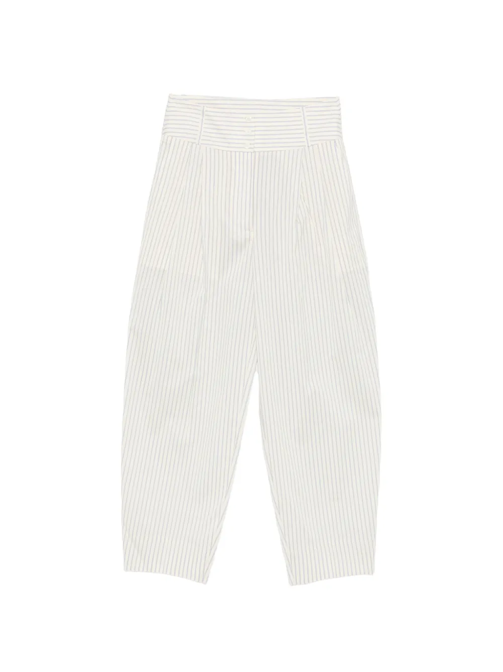 TOTEME striped balloon trousers - Toni neutri
